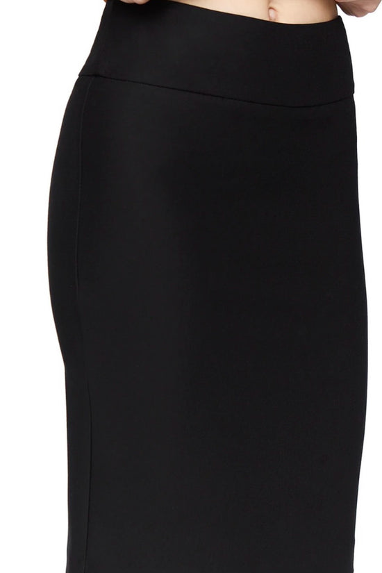 Load image into Gallery viewer, Glow Fashion Boutique Slimming Black Skirt
