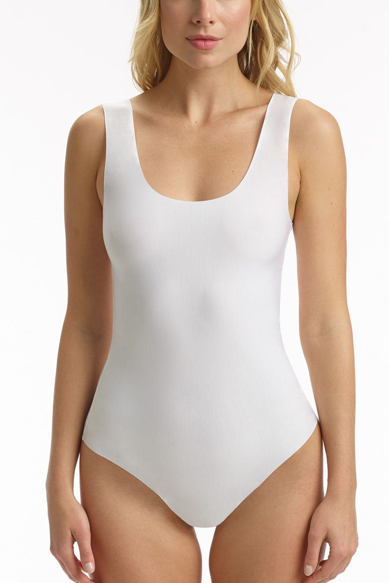 Load image into Gallery viewer, Glow Fashion Boutique Commando Butter White Bodysuit
