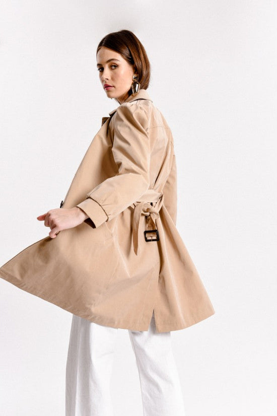Load image into Gallery viewer, Glow Fashion Boutique Women&amp;#39;s Trench Coat
