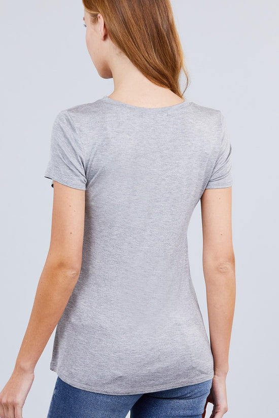 Load image into Gallery viewer, Glow Fashion Boutique Classic heather grey T-Shirt
