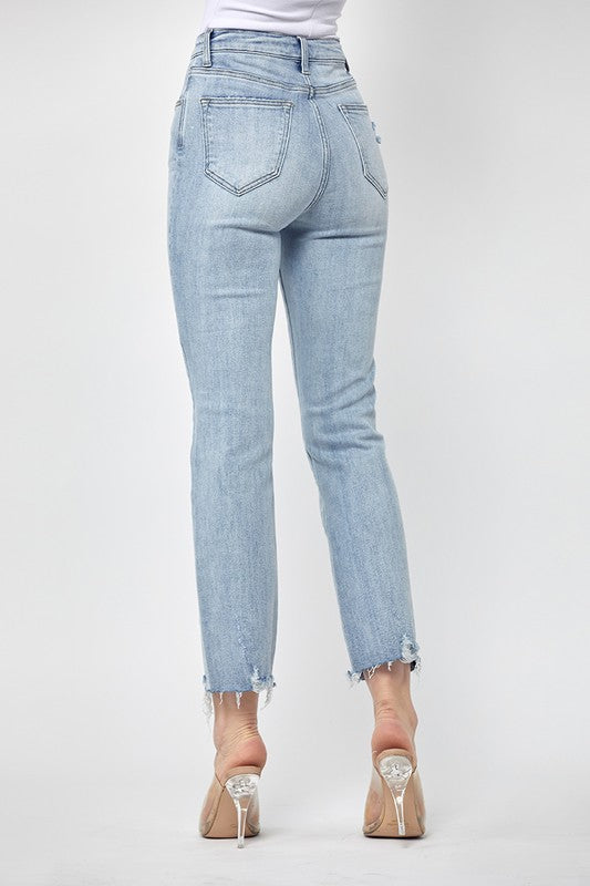 Jeans High-Rise Straight Leg