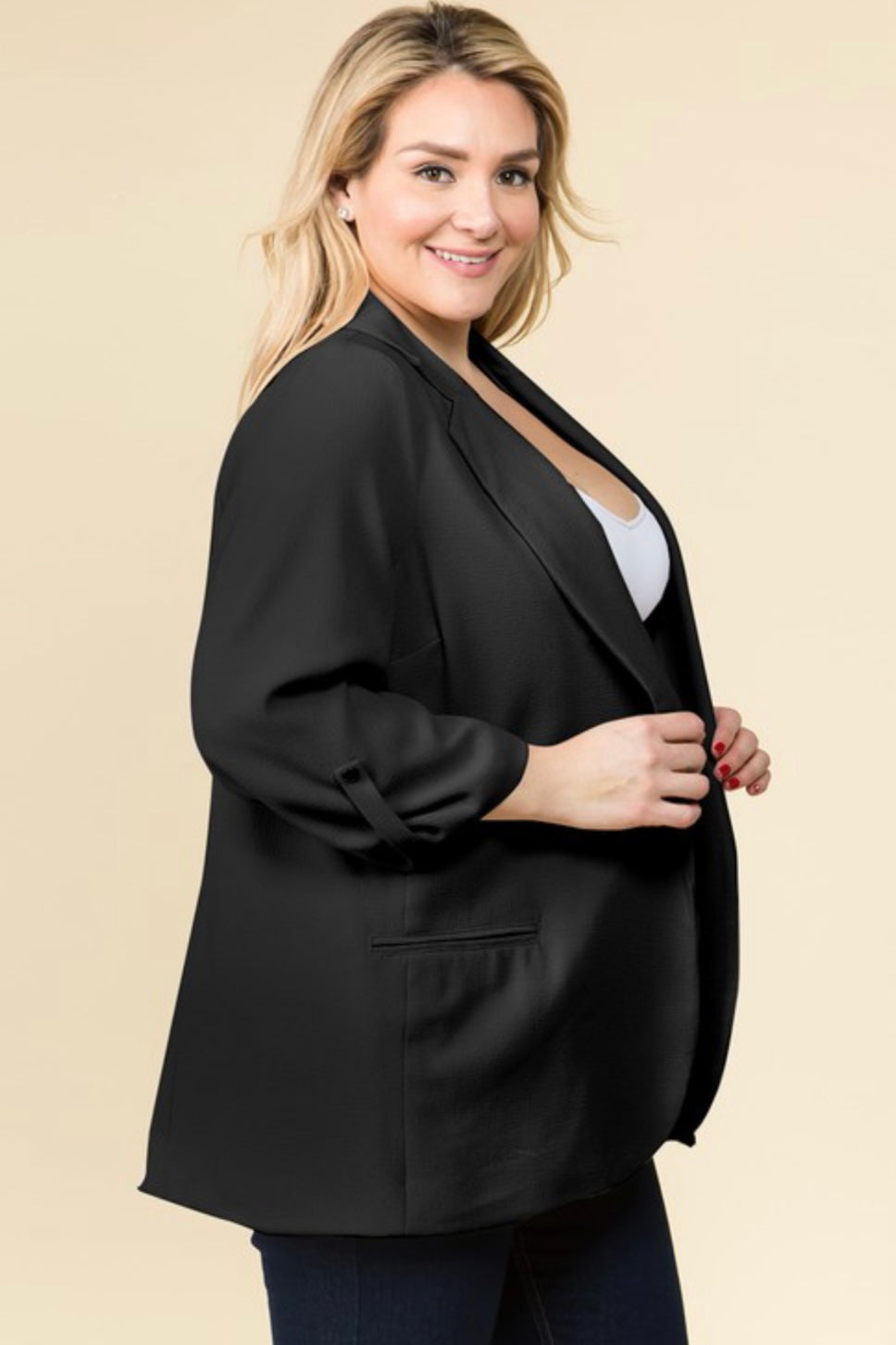 Load image into Gallery viewer, Glow Fashion Boutique Plus Size Blazer
