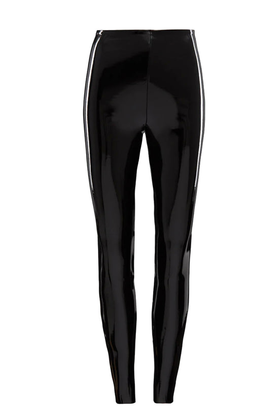 Load image into Gallery viewer, Glow Fashion Boutique Shiny Patent Leather Leggings

