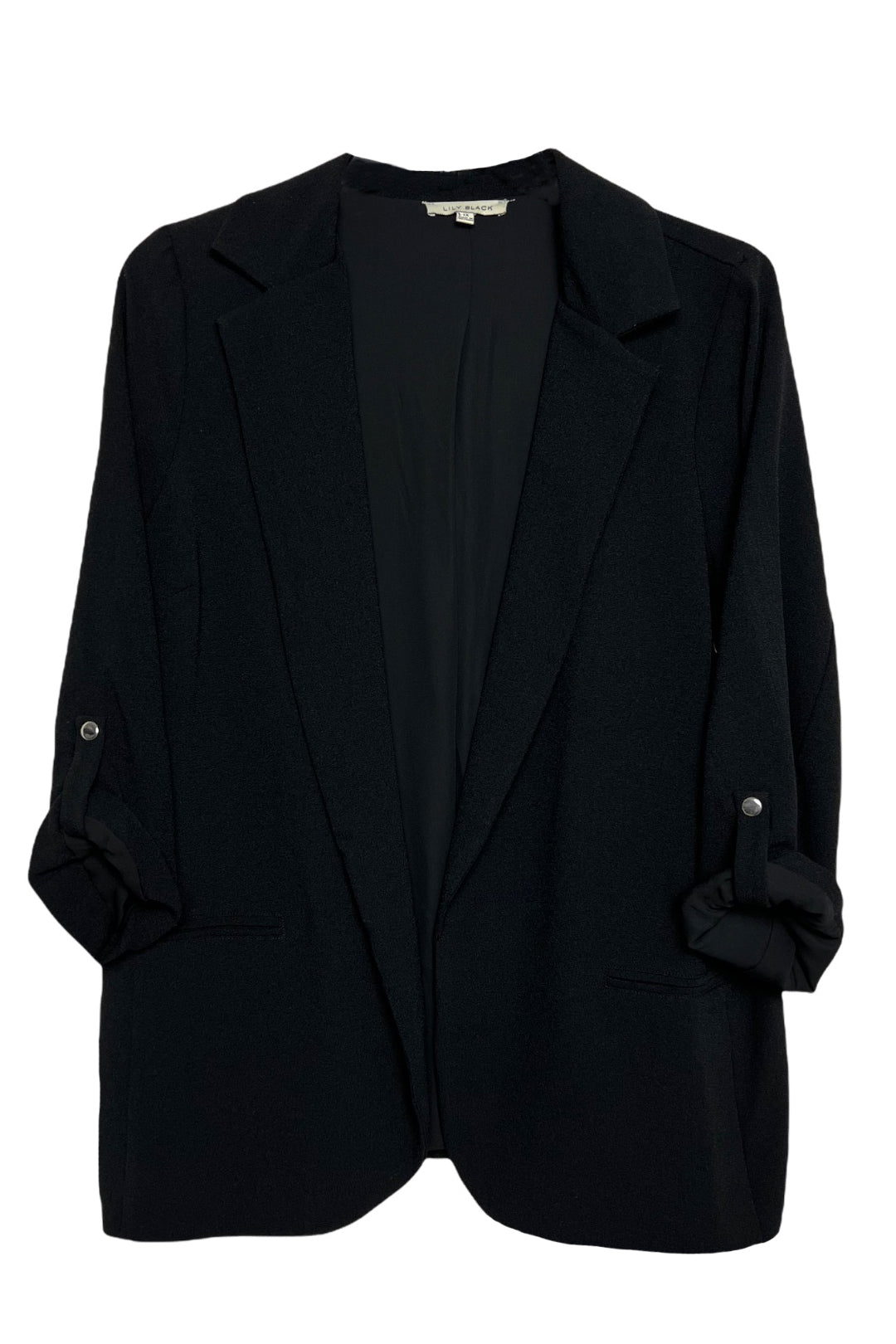 Glow Fashion Boutique Plus Size Black Blazer