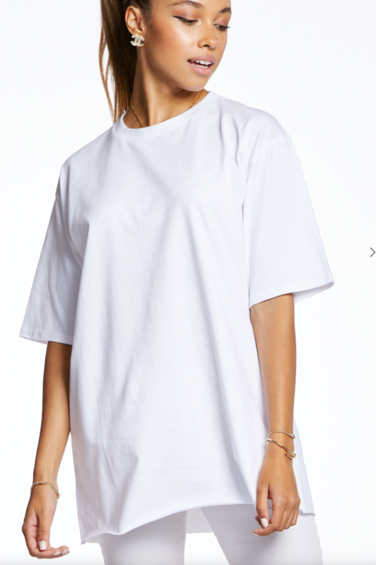 Load image into Gallery viewer, Tee Oversized White
