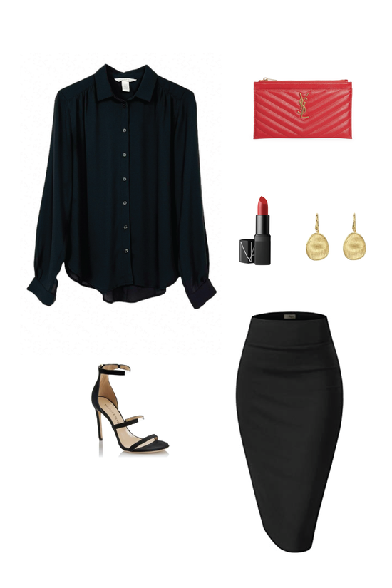Glow Fashion Boutique black blouse styling tips