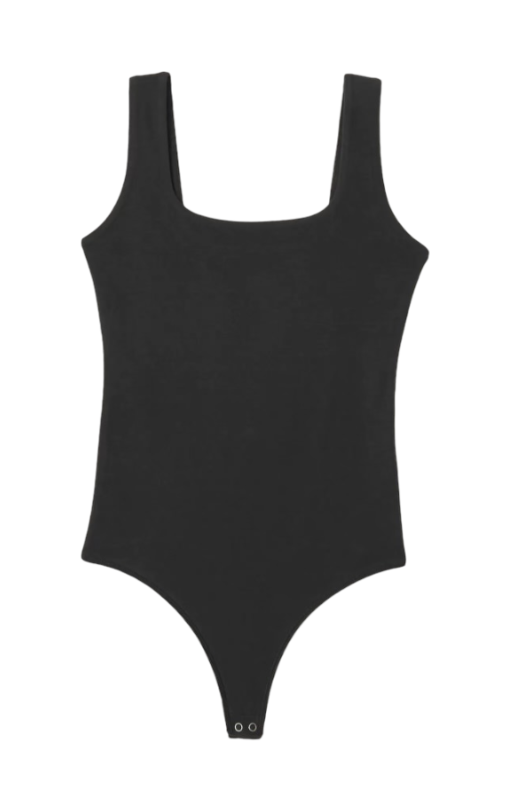 Load image into Gallery viewer, Bodysuit Double Lined Square Neck
