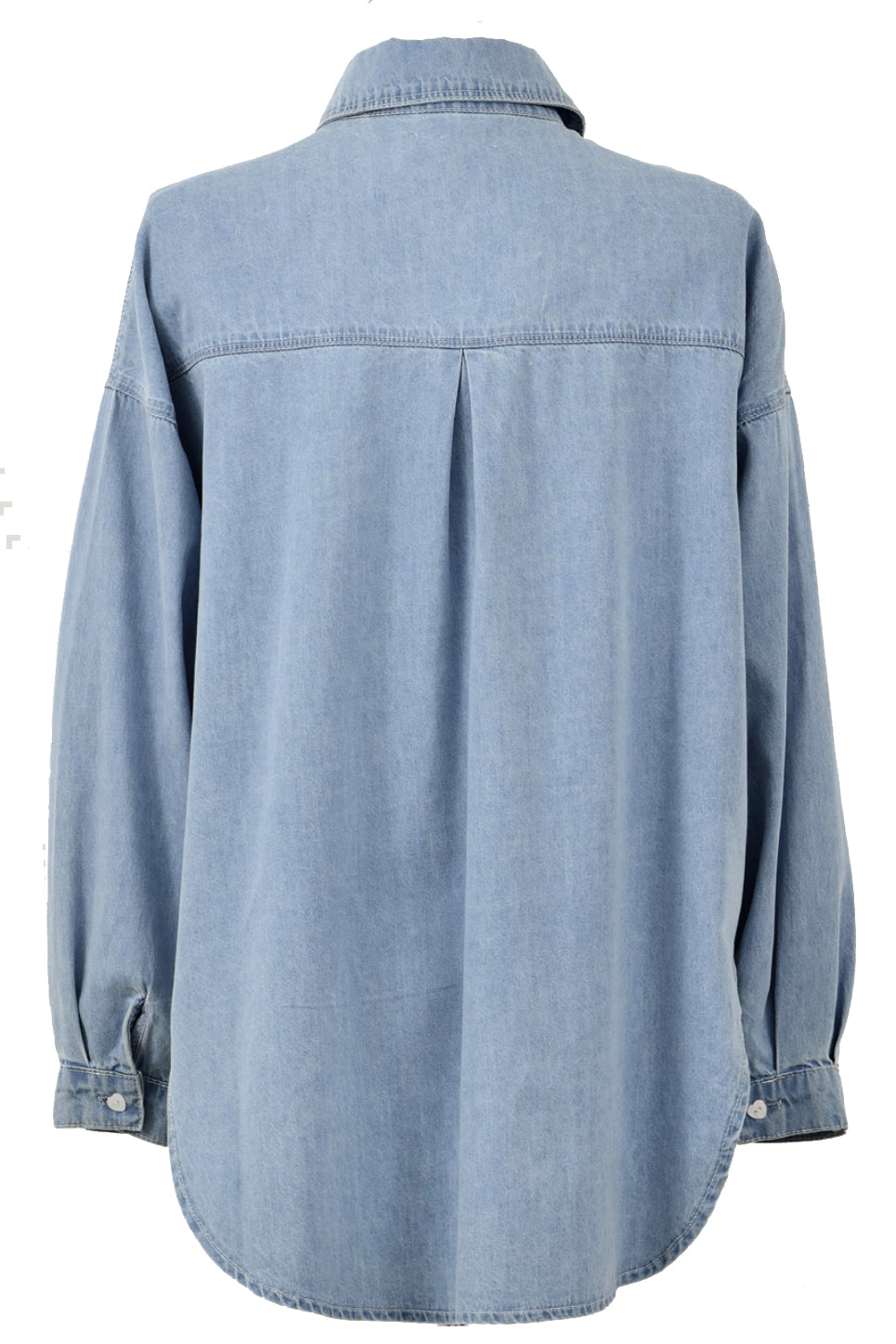 Load image into Gallery viewer, Glow Fashion Boutique Perfect Chambray Shirt for Women
