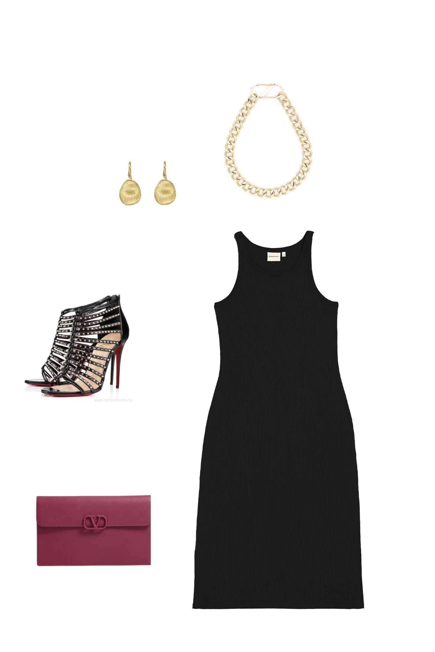Load image into Gallery viewer, Glow Fashion Boutique Little Black Dress Style
